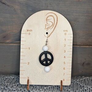 Peace Sign Earrings